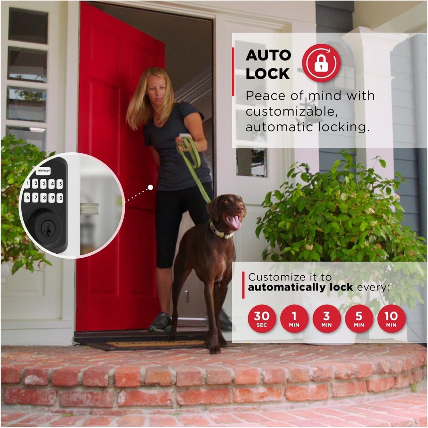 Kwikset 9250TRS-L03S Powerbolt 2 SmartCode Deadbolt Lifetime Brass