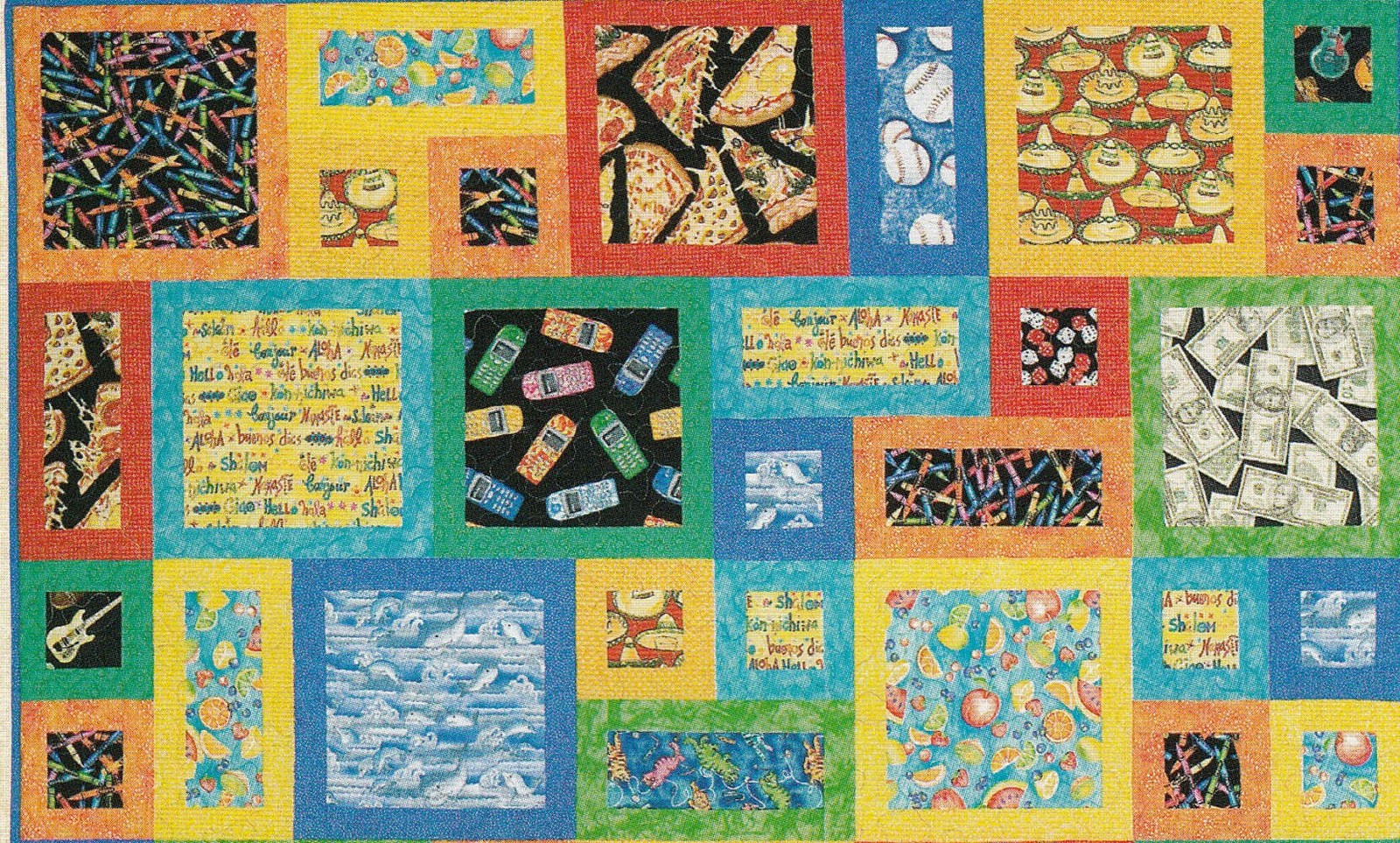 All About Me Quilt Pattern, Atkinson Designs ATK-136