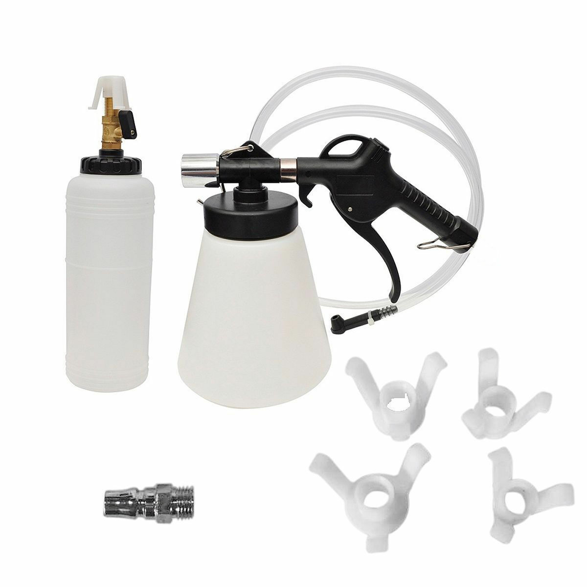1.75L Pneumatic Brake Fluid Bleeder Pump Kit Tool Car Air Extractor Oil Bleeding