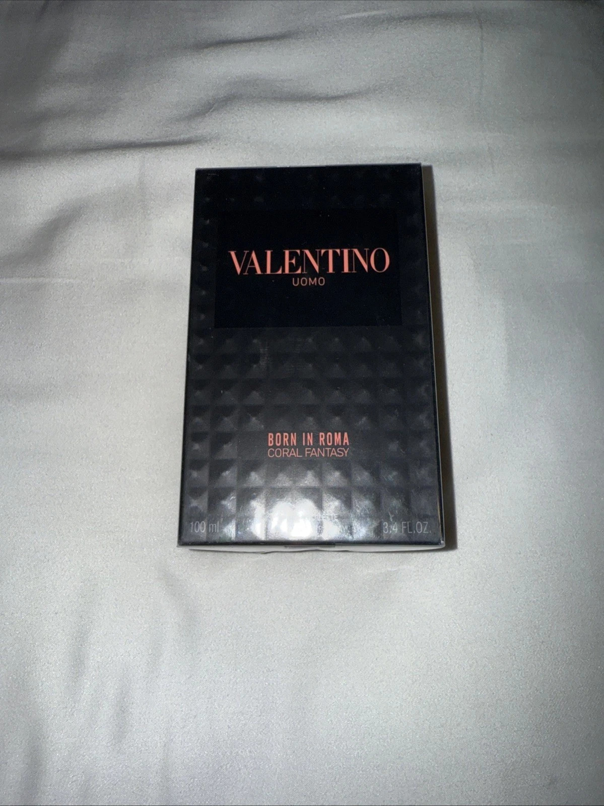 SEALED/BRAND NEW Valentino Uomo Born In Roma Coral Fantasy 3.4oz EDT Men Cologne