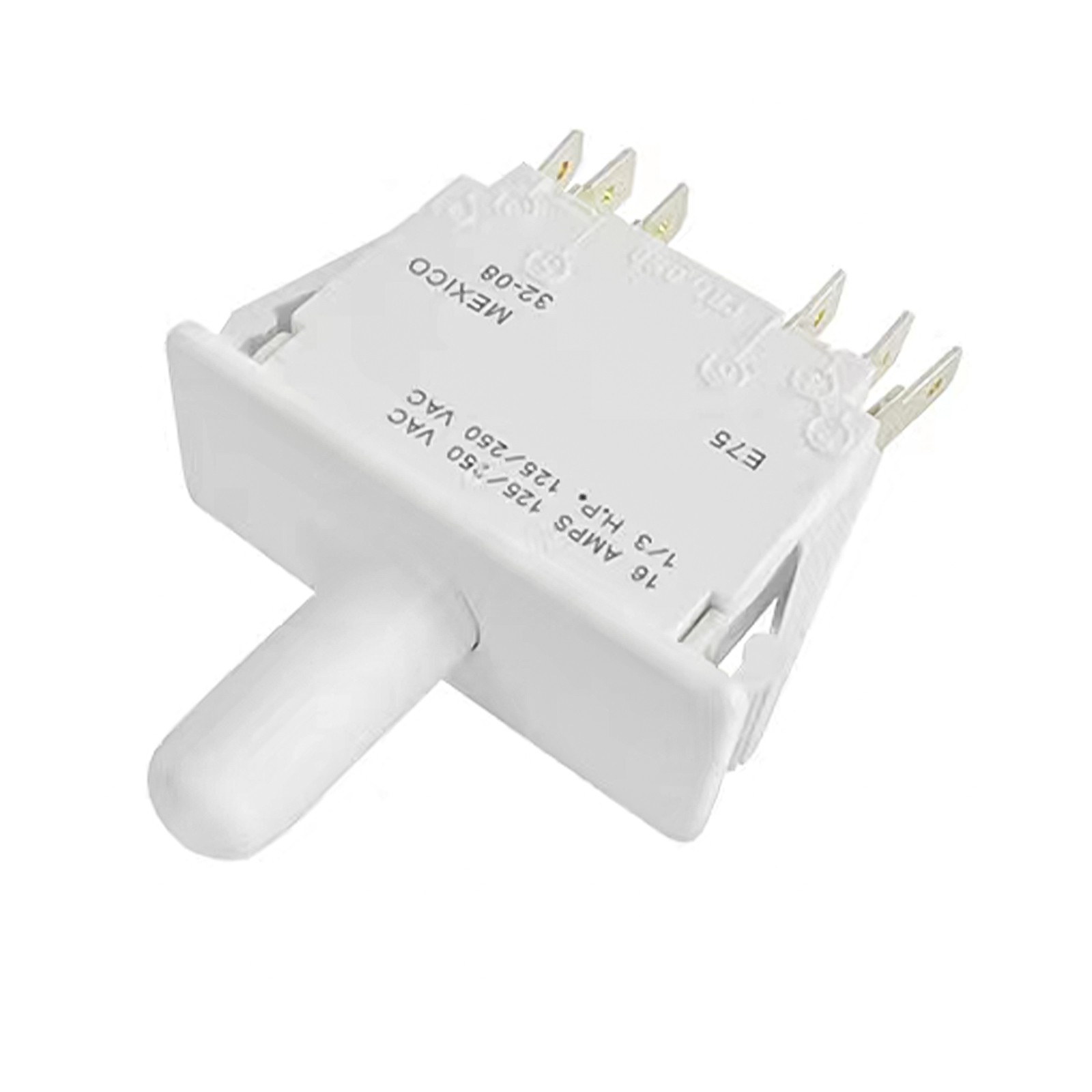 Door Switch Arcade One Position Switch: Push 16 AMPS 125/250 VAC For Console
