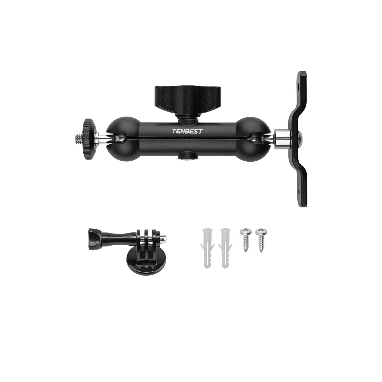 Trail Camera Mounting Bracket, Rust-Proof Aluminum and Stainless Steel Materi...