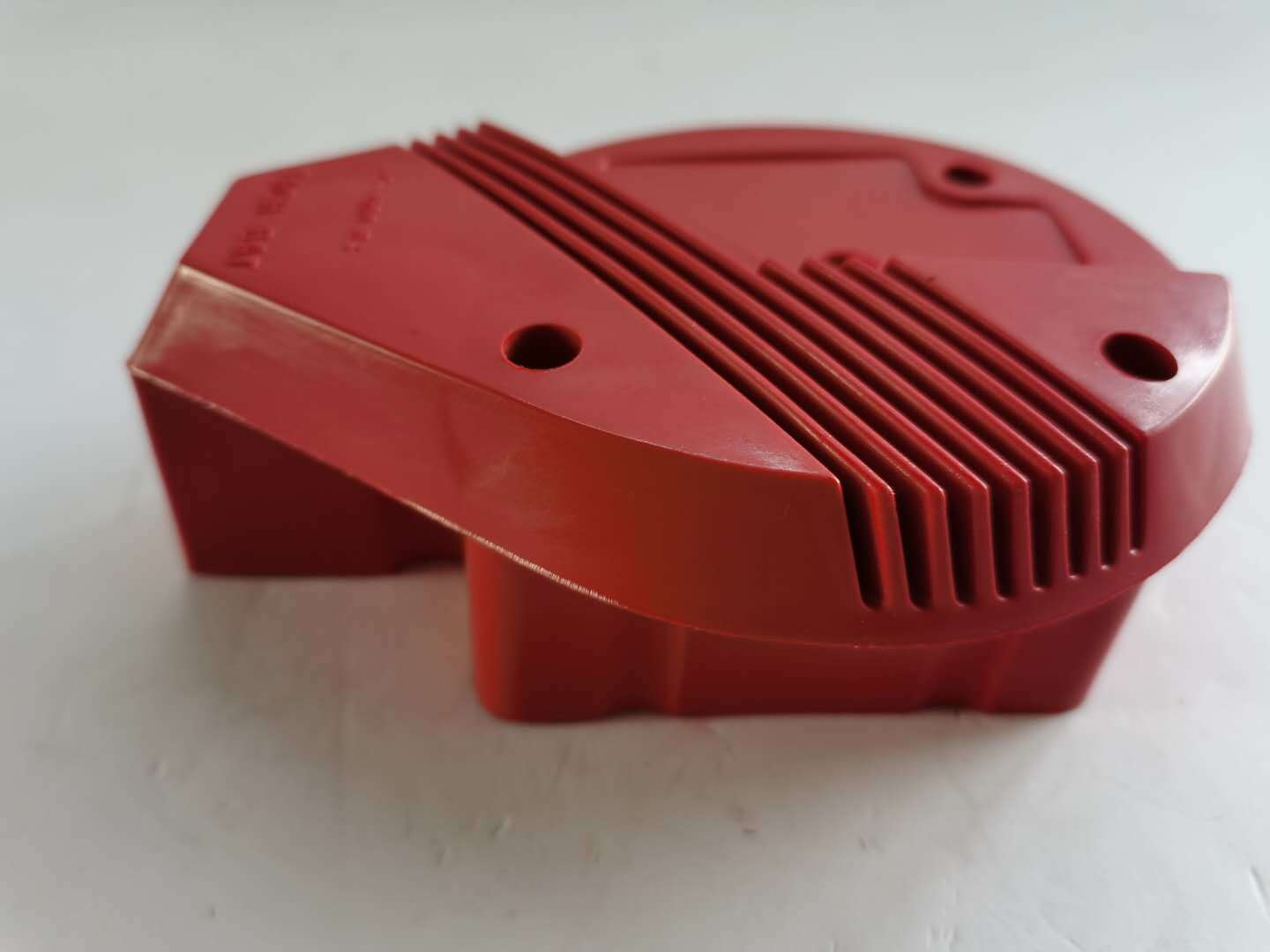 Red V8 HEI Distributor Super Cap Coil Dust Cover For PE350 HEI Distributor