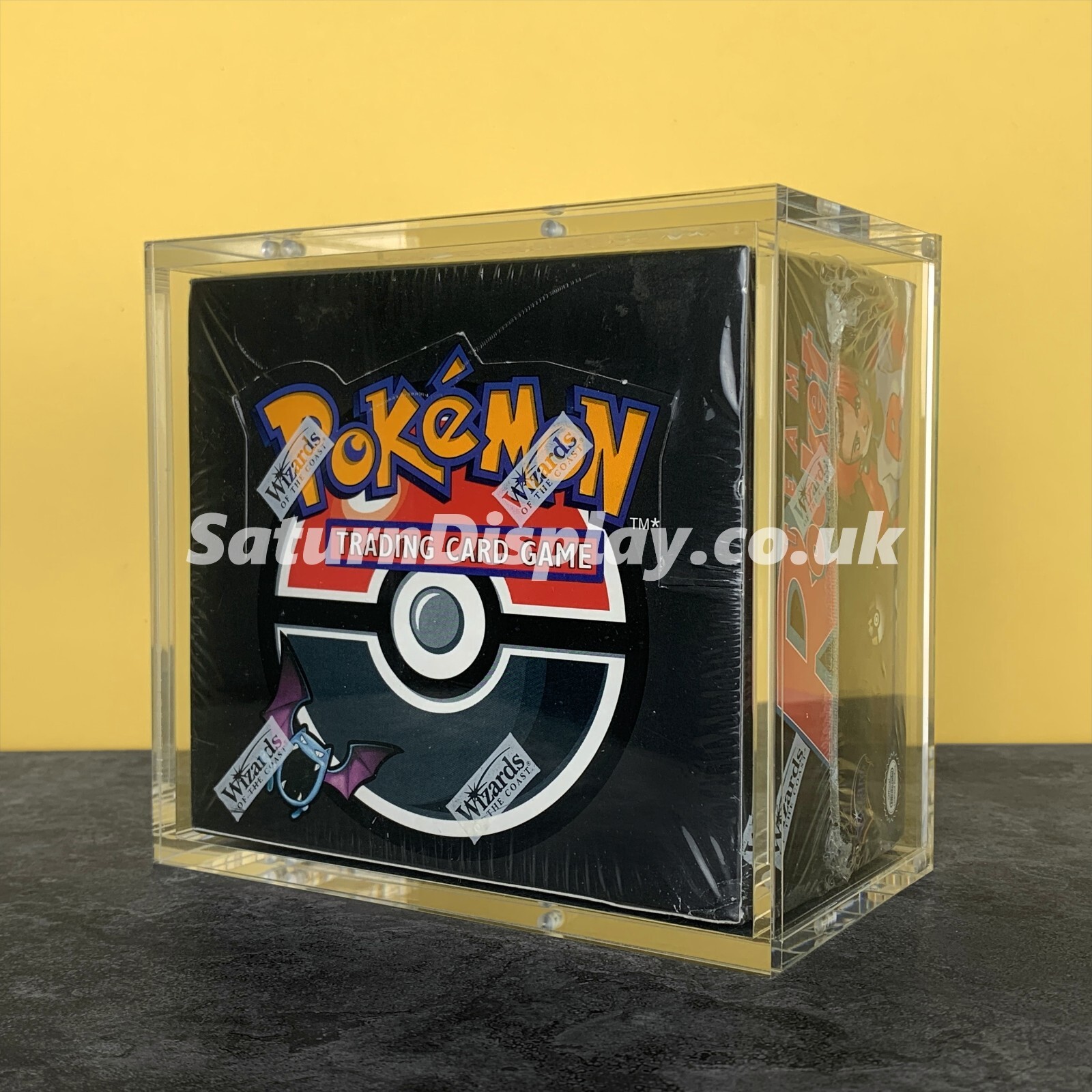 Pokemon - Premium Acrylic Booster Box Case - Vintage | WOTC