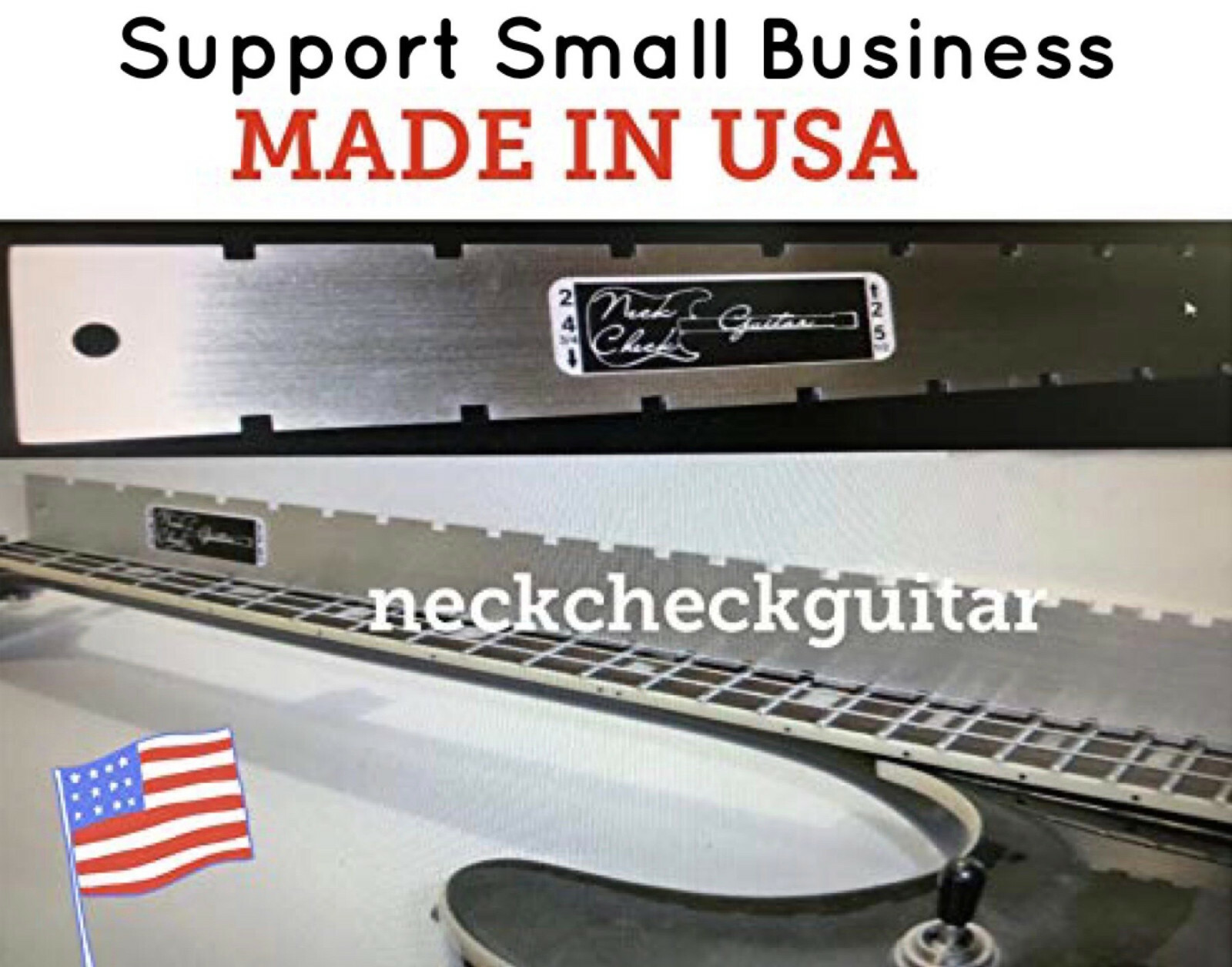 PRS GUITAR NECK STRAIGHT EDGE (Notched)--PRS-Paul Reed Smith -Luthiers Tool