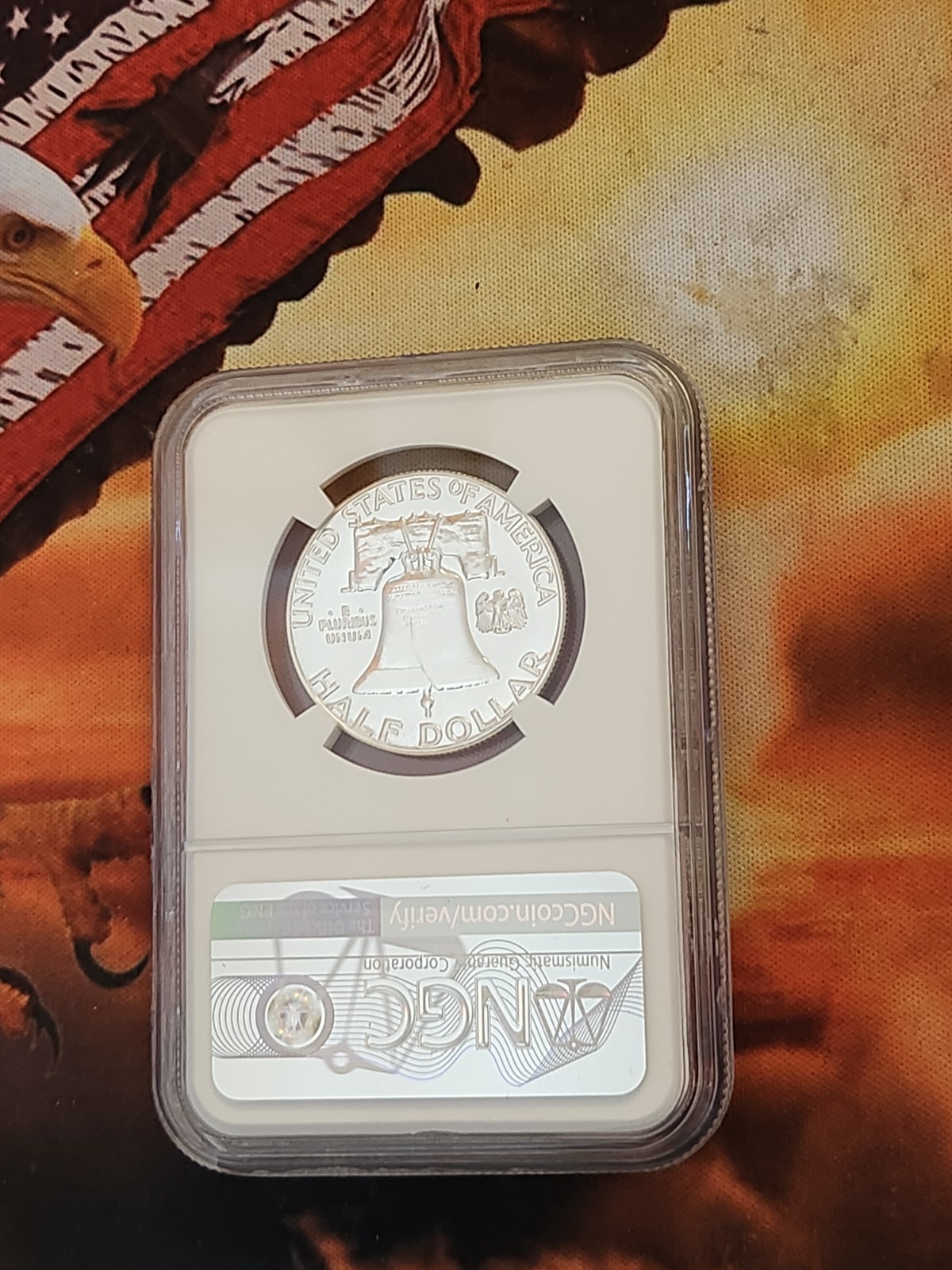 1957 Franklin Half Dollar Silver PF 67 NGC graded