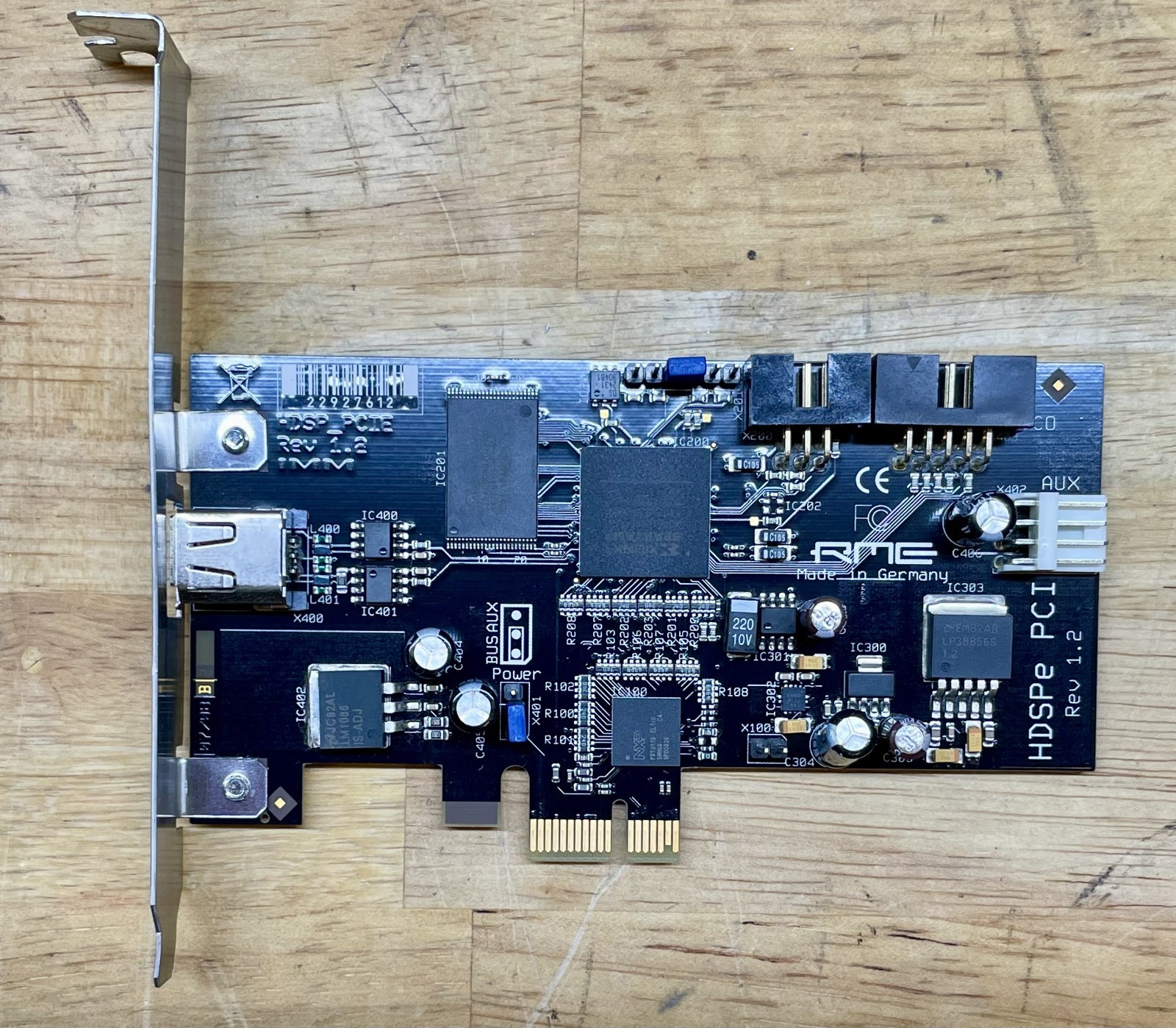 RME HDSPe PCI Express Card Rev 1.2 For Multiface Digiface