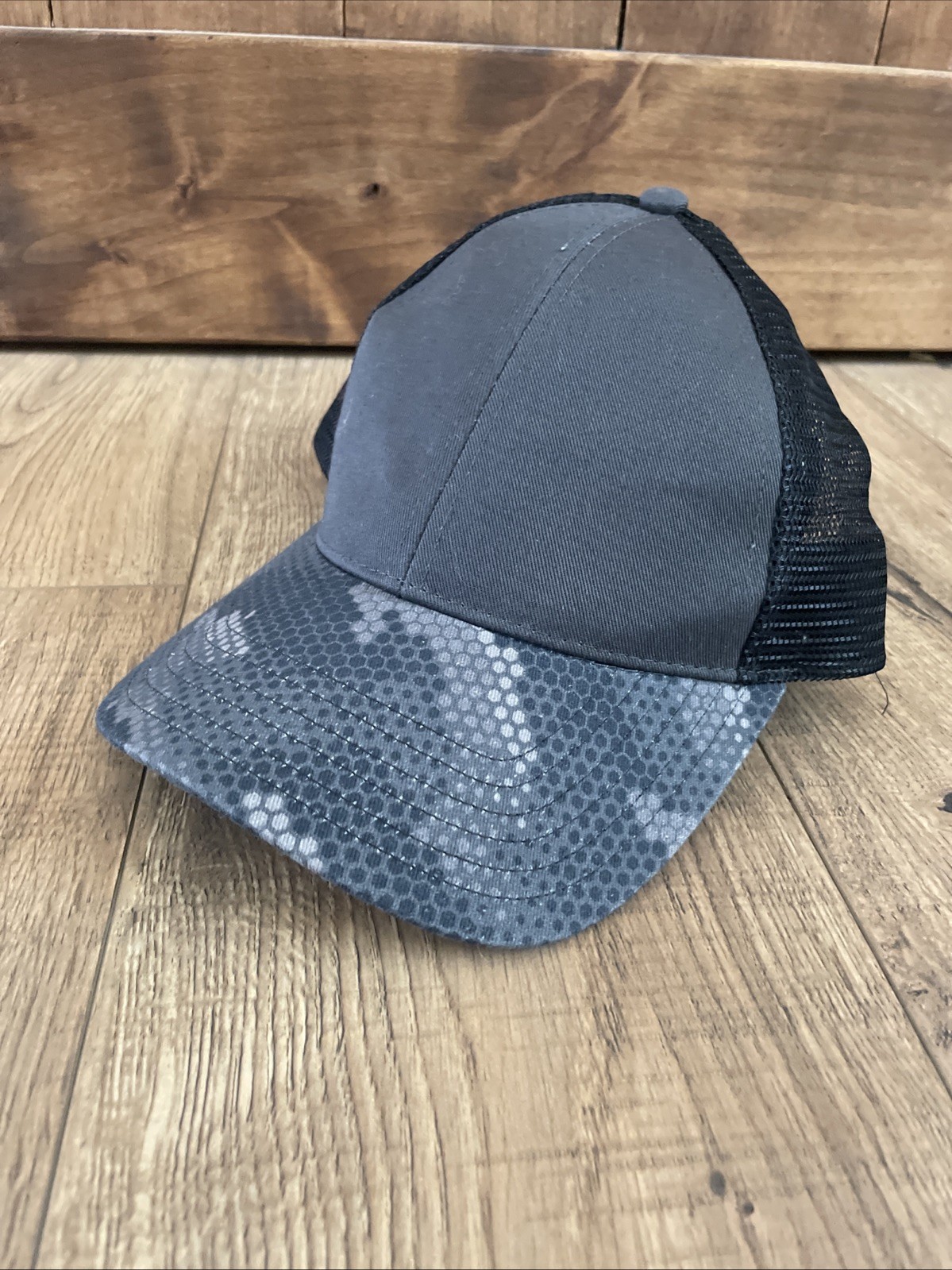 Simms Fly Fishing CPB Blank Digital Camo Black Trucker SnapBack Hat