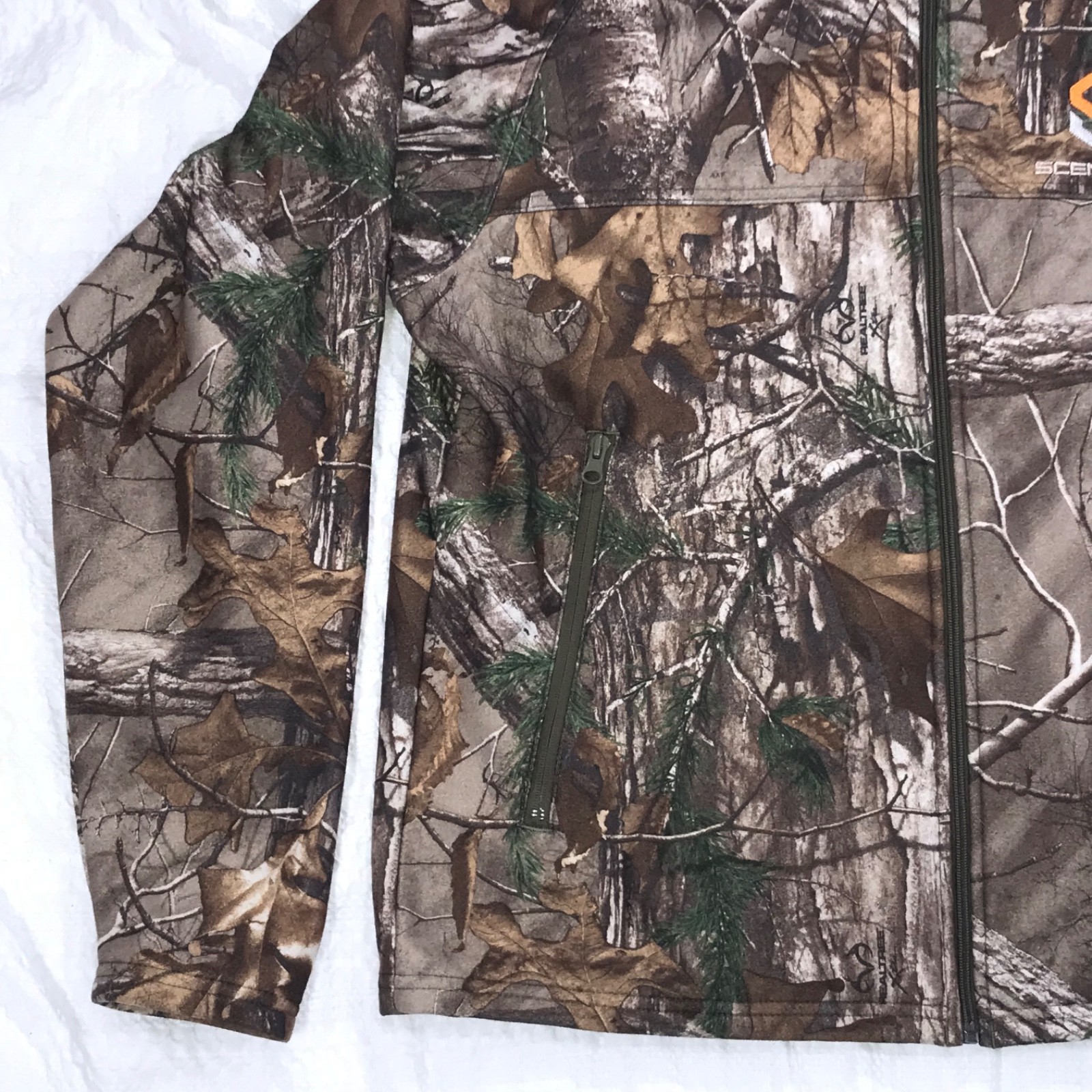 Realtree Xtra Camo Scentlok (L) Fleece Lined Mid-Weight Outdoor Jacket