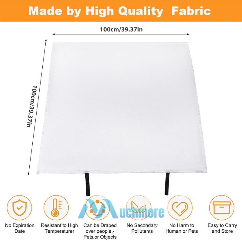 NEW 2-Pack Large Fire Blanket Fireproof For Home Kitchen Office Emergency Safety