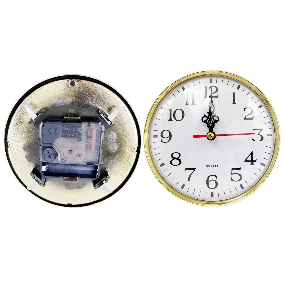 High Precision Quartz Clock Insert Movement with Clear Arabic Numerals