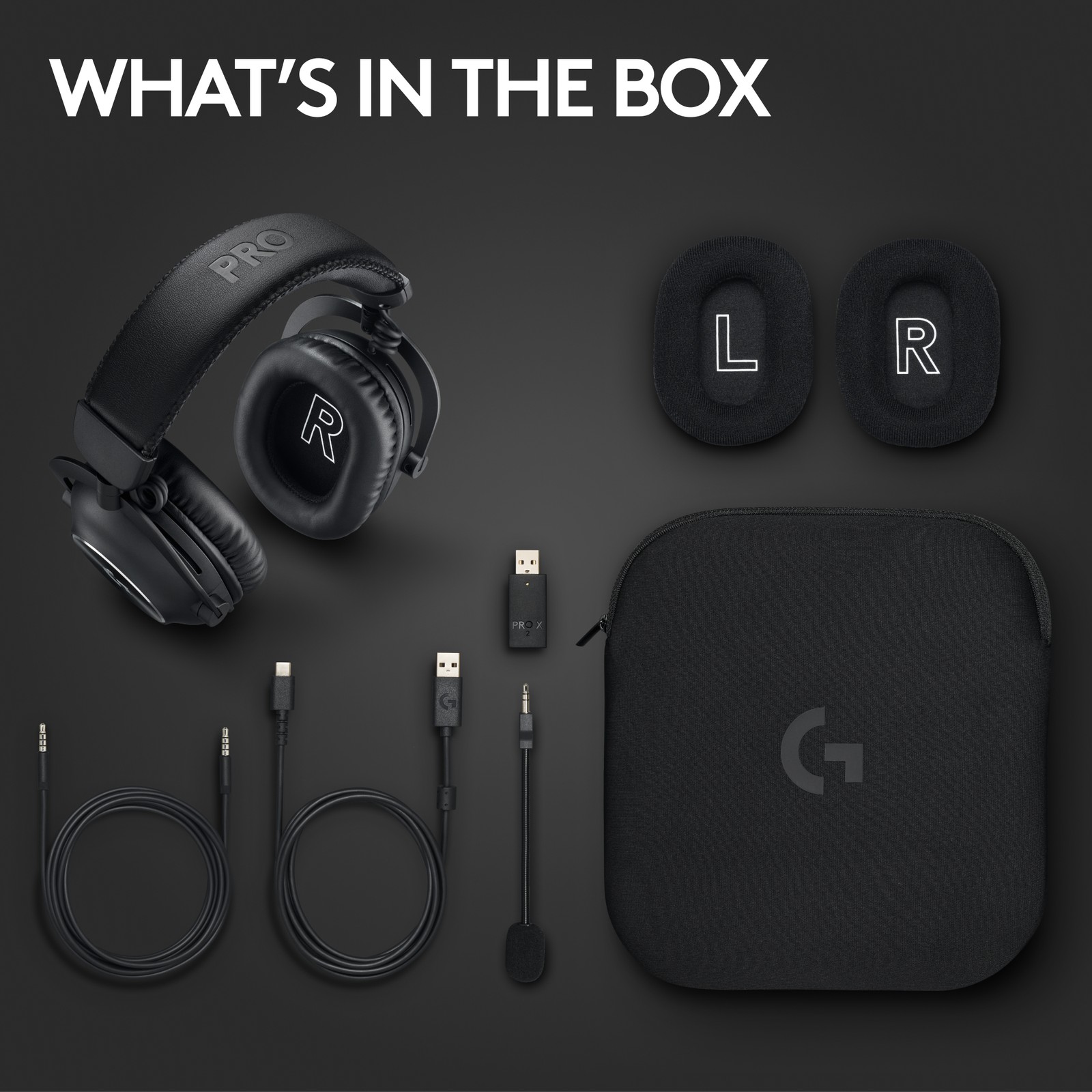 Logitech G PRO X 2 Lightspeed Wireless 7.1 Gaming Headset with Bluetooth