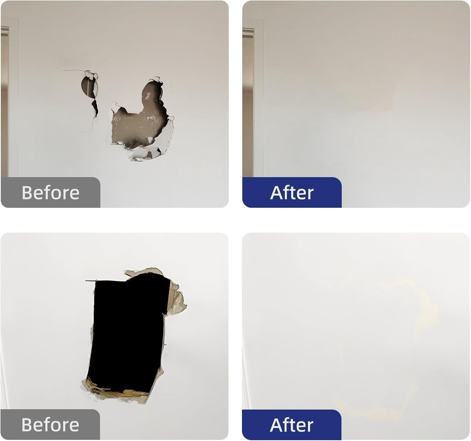 Professional 12" Drywall Patch Kit - Easy Home Repair Solution for Everyone