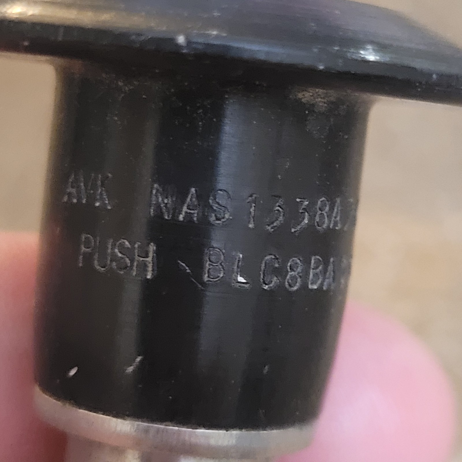 AVK 1/2" Quick Release Push Pull Pin NAS1338A3C11 BLC8BA11S Ball Lock - 4 Avail