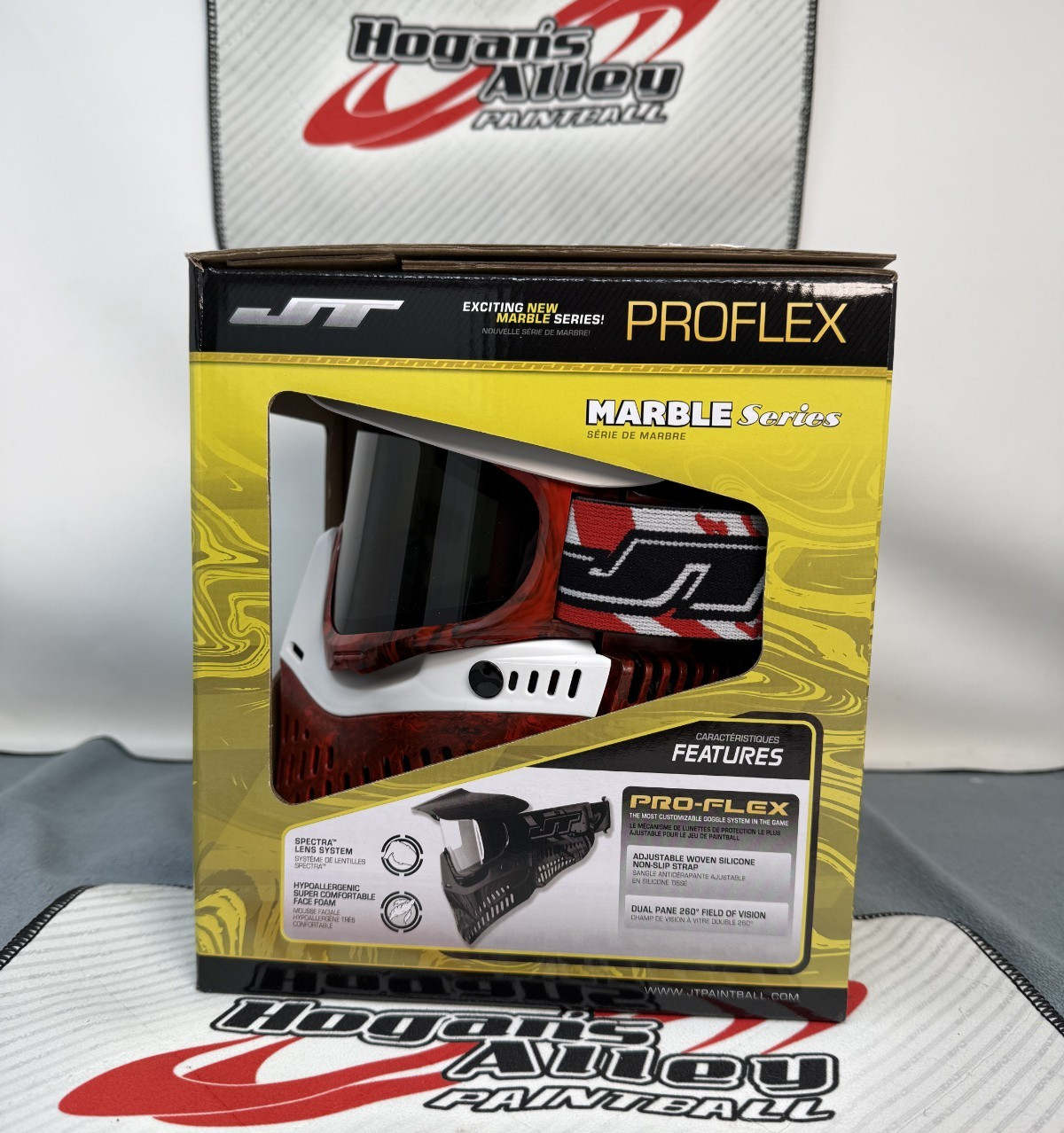 JT Proflex LE Series – Marble Red Black White Away Edition