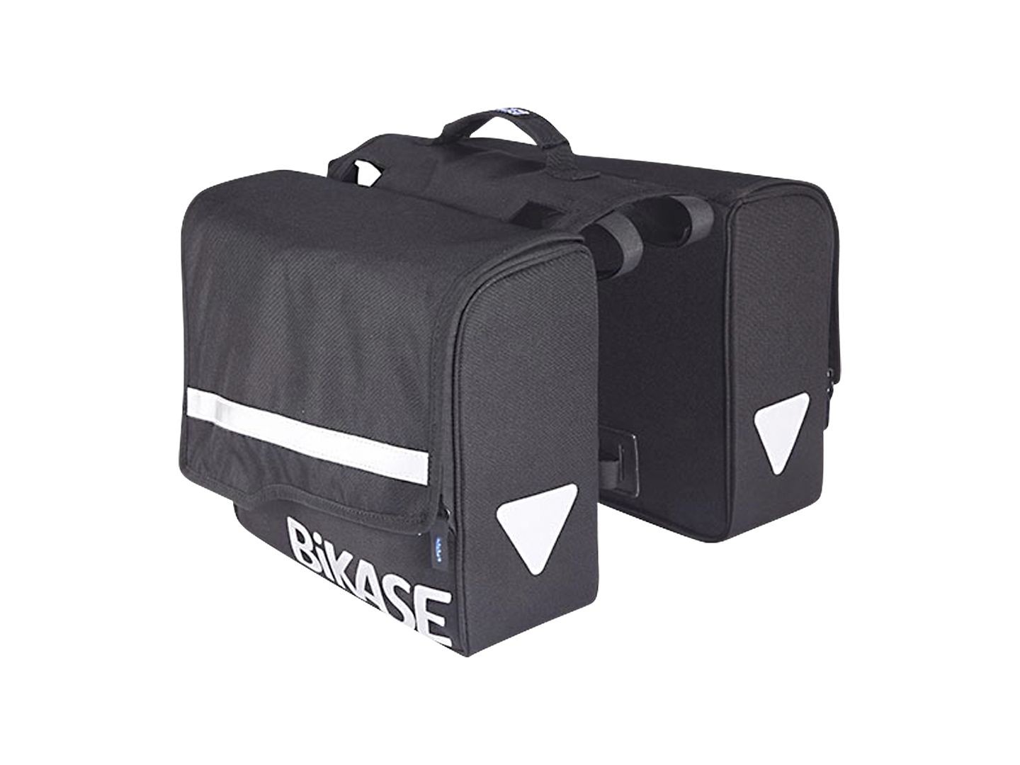 BiKASE City Double Sided Pannier Set 25L Black