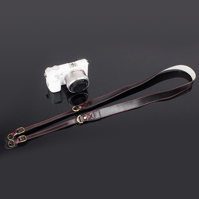 Leather Neck Shoulder Strap for Camera Mirrorless DSLR TLR