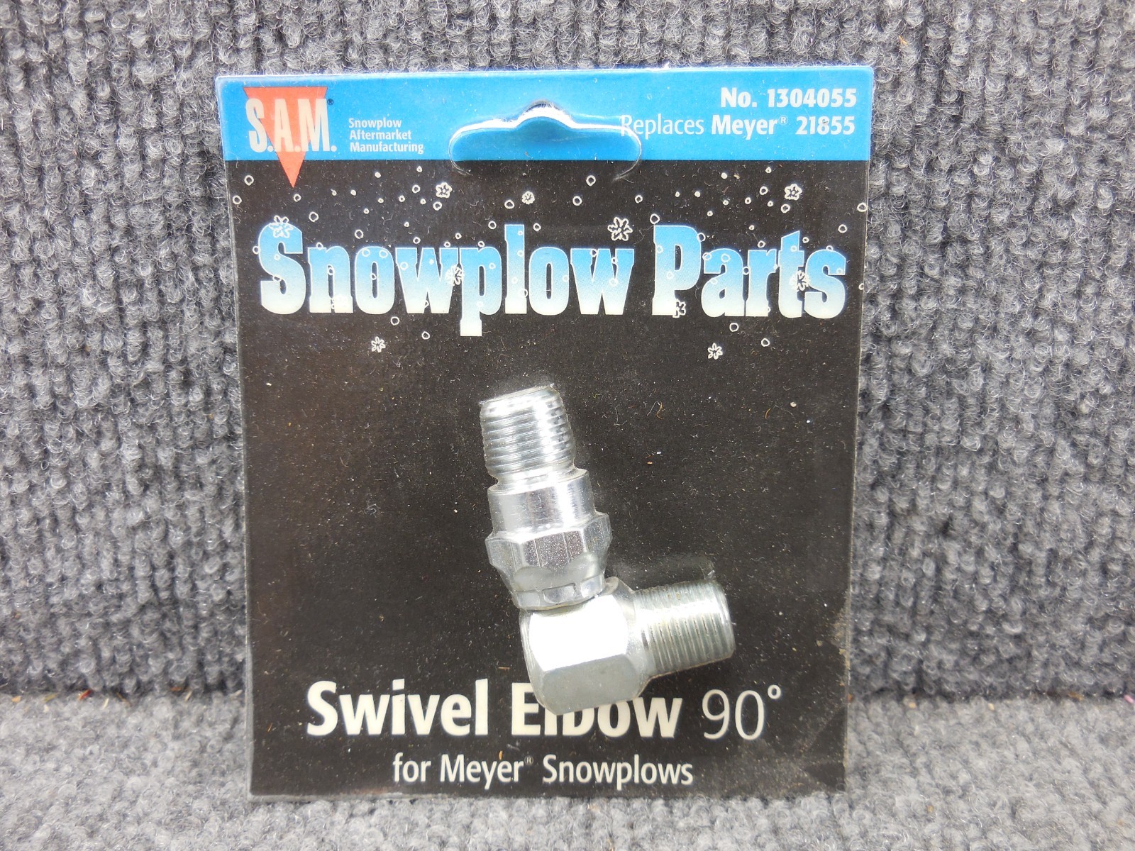 New Snowplow Aftermarket Manufacturing 1304055 Swivel Elbow 90° for Meyer Plows