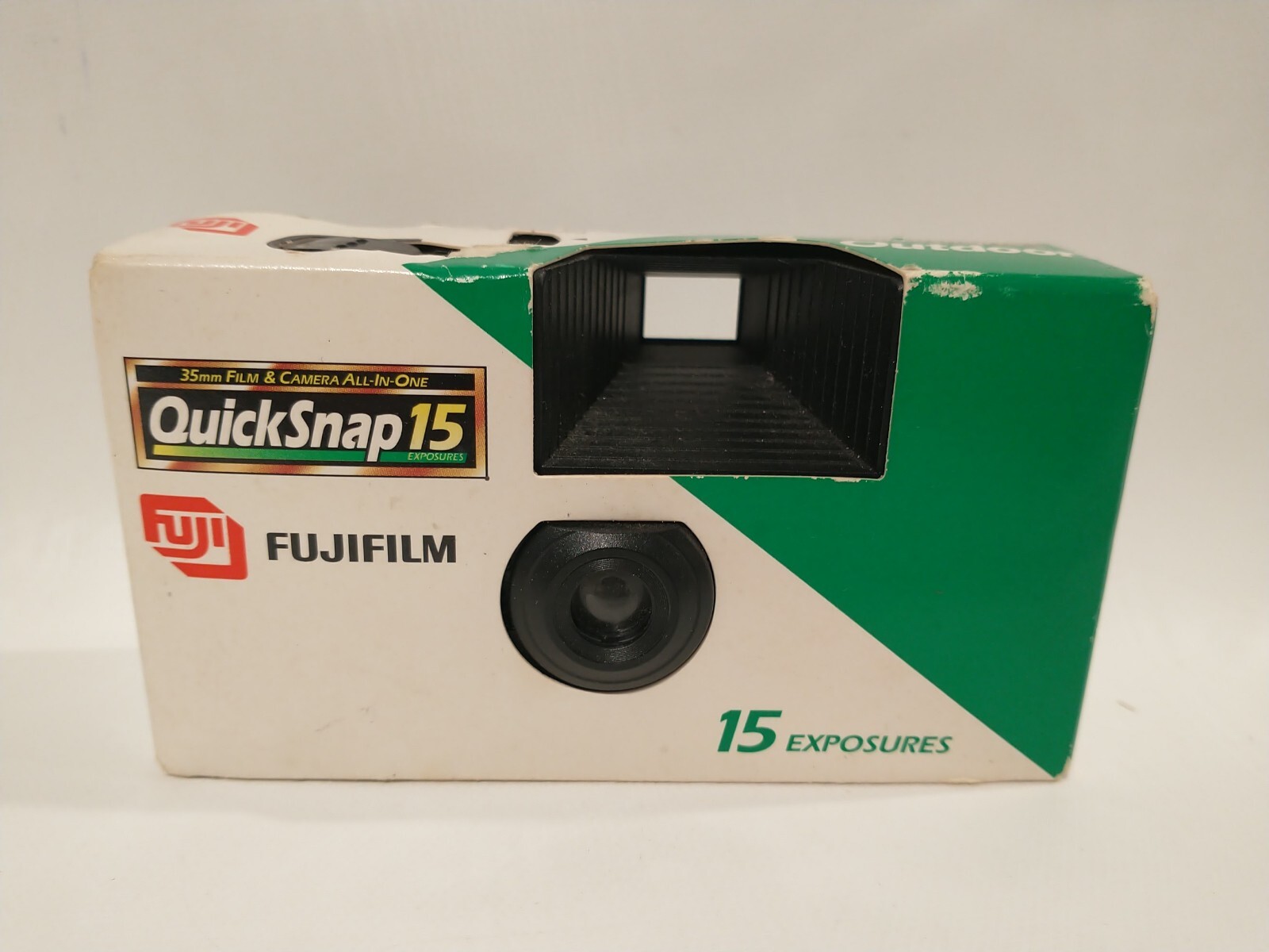 1998 FUJIFILM QuickSnap 15 Outdoor Color Prints Camera 15 Exposures / 6 Used