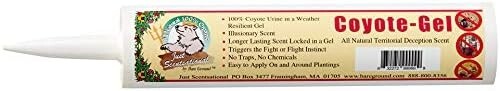 Just Scentsational CG-10 Coyote Urine Weather Resistant Gel for Gardens, Hunters