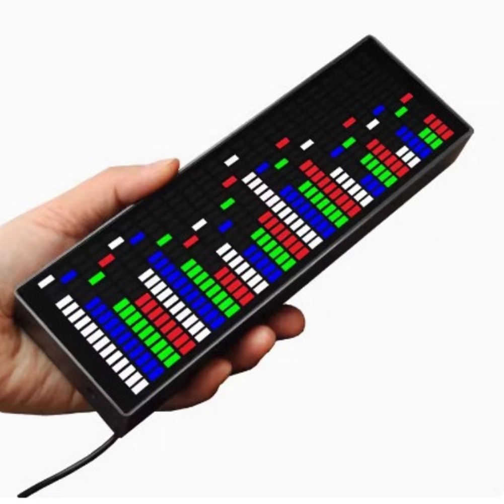 Sound Responsive LED Lamp Music Display RGB Lights Volume Level Indicator
