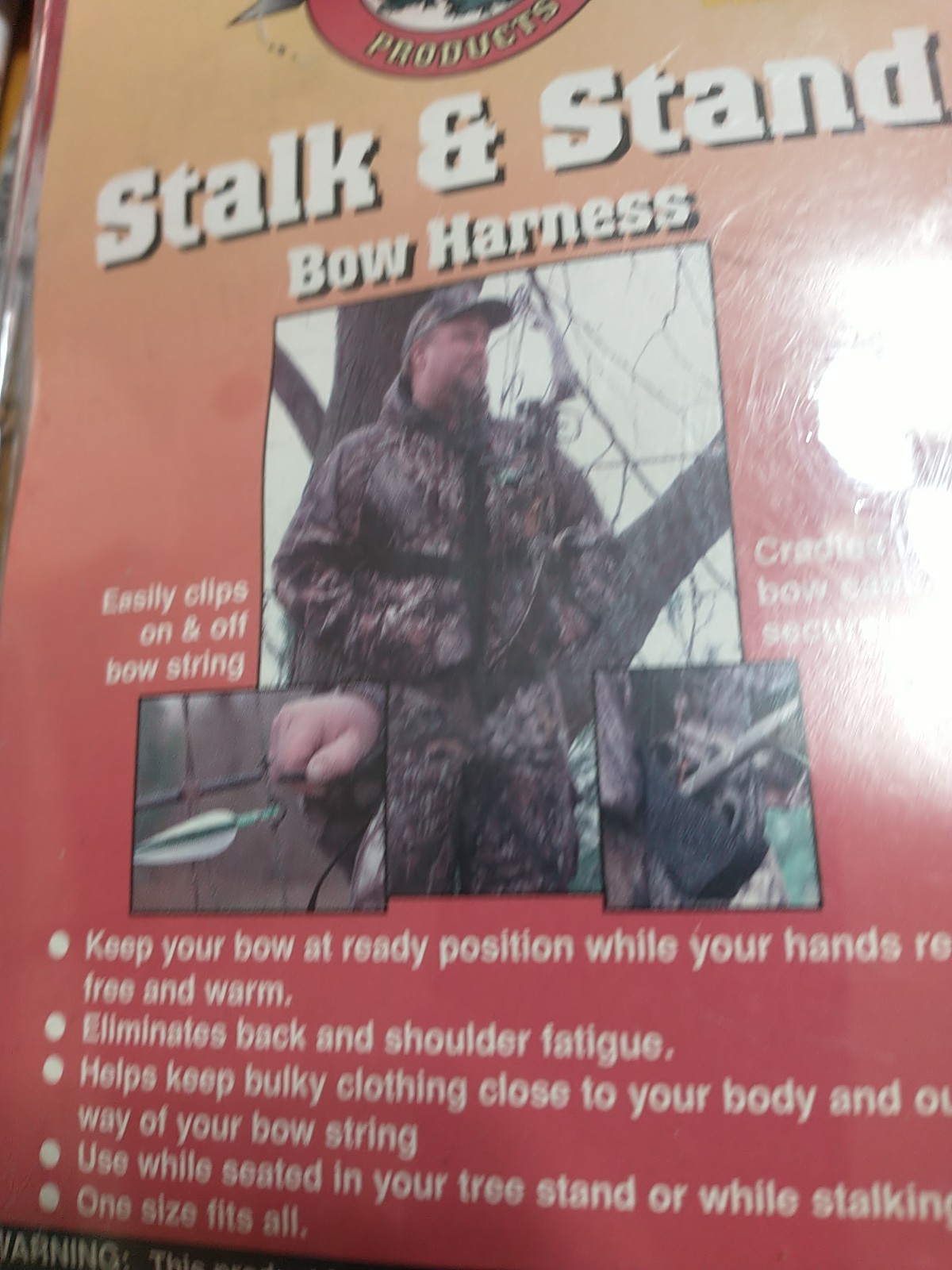Pine Ridge Archery Products Stalk & Stand Bow Harness #2545 NOS