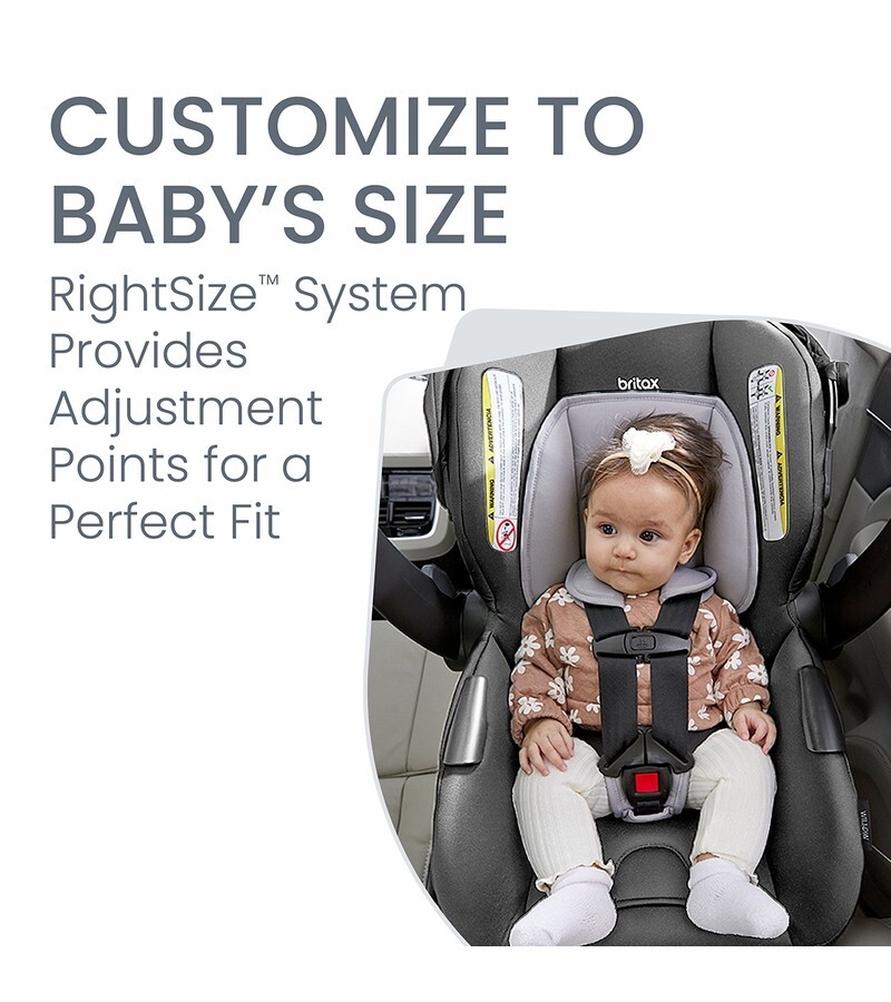 Britax Willow Brook Travel System - Onyx Glacier New!!