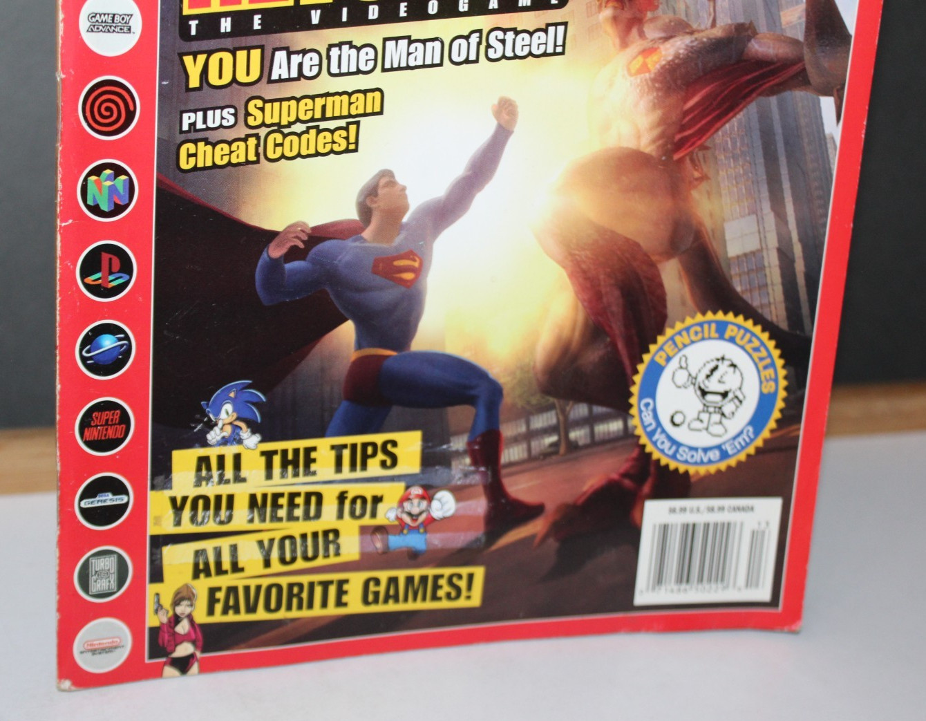 Codebook Tips & Tricks Video Game Guide Book With Codes Superman Returns #2 2007