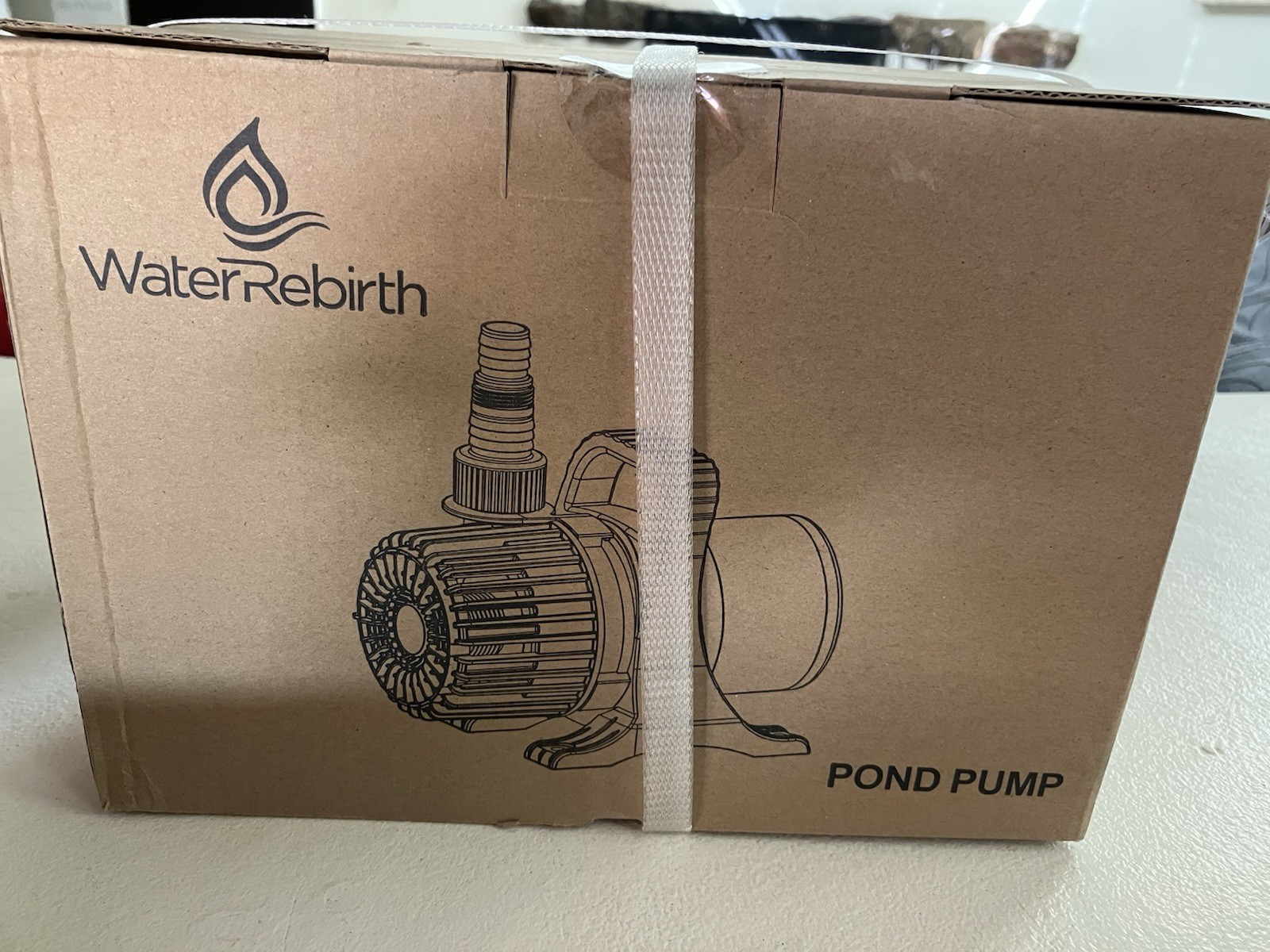 WaterRebirth (2200GPH-120W,UL listed) PS- High Flow Submersible Water Pump - ...