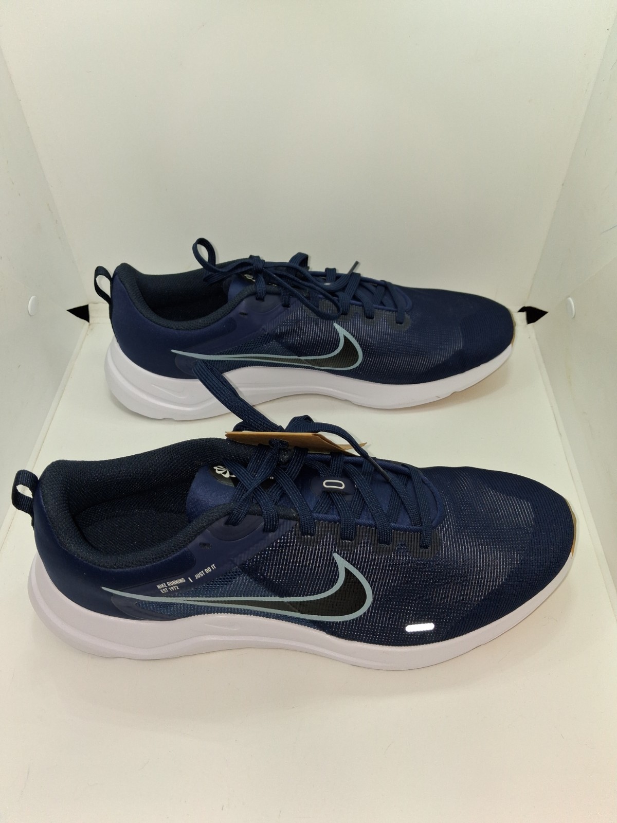 Nike Downshifter 12 Men's Midnight Navy Running Shoes Size 12 DD9293-400