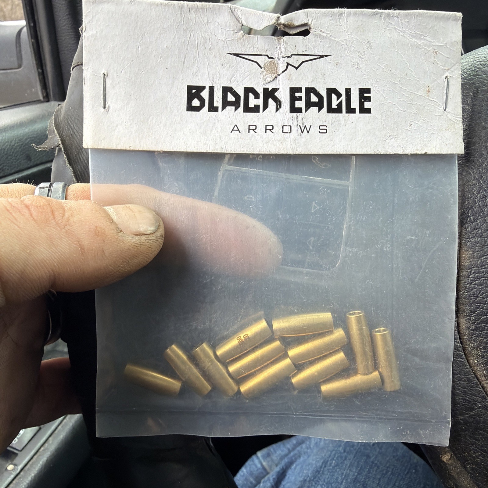 Black Eagle  Revelation 20 Grain Weight Collars 600 Spine (12 per bag)
