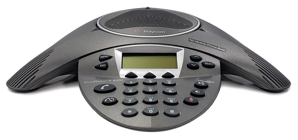 Polycom SoundStation IP 6000 Conference Phone PoE (2200-15600-001)