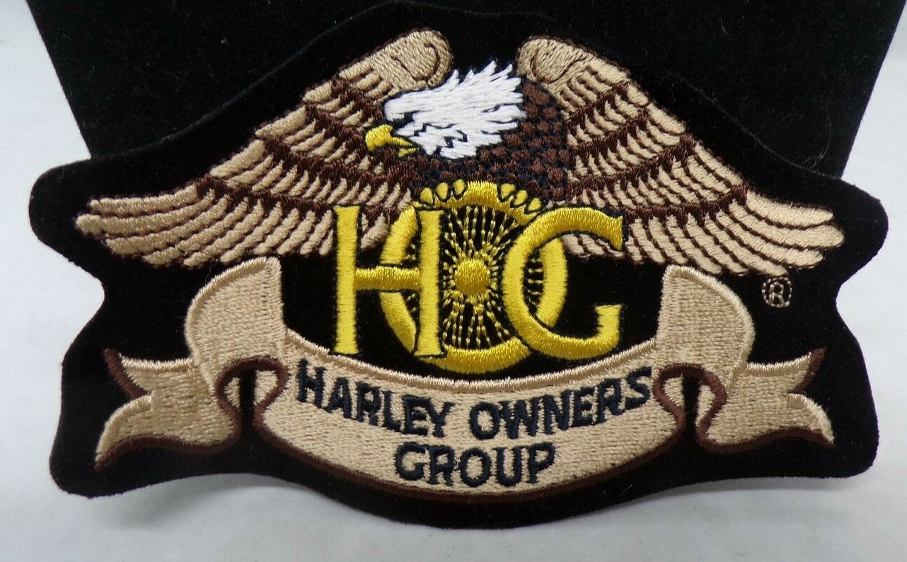 Harley Davidson Owners Group HOG 4 3/4" patch H-D Motorcycle