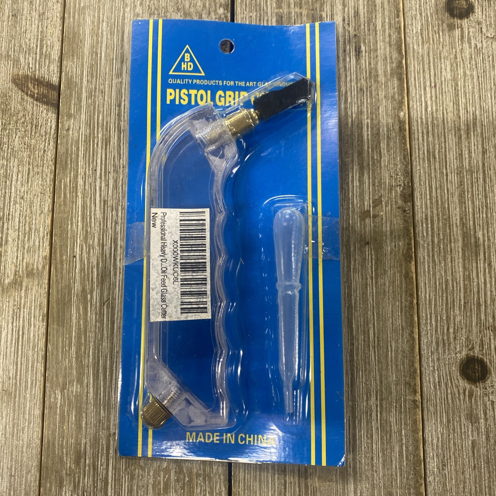 BHD Pistol Grip Glass Cutter With Filler Oil Fed