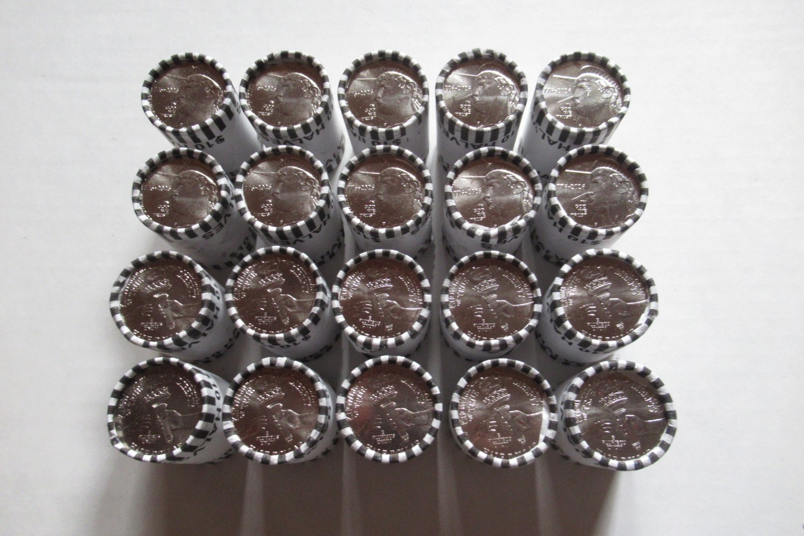 Lot of 20 Bank Rolls BU (400 Coins) 2026-P Liberty Half Dollar (250 Years)