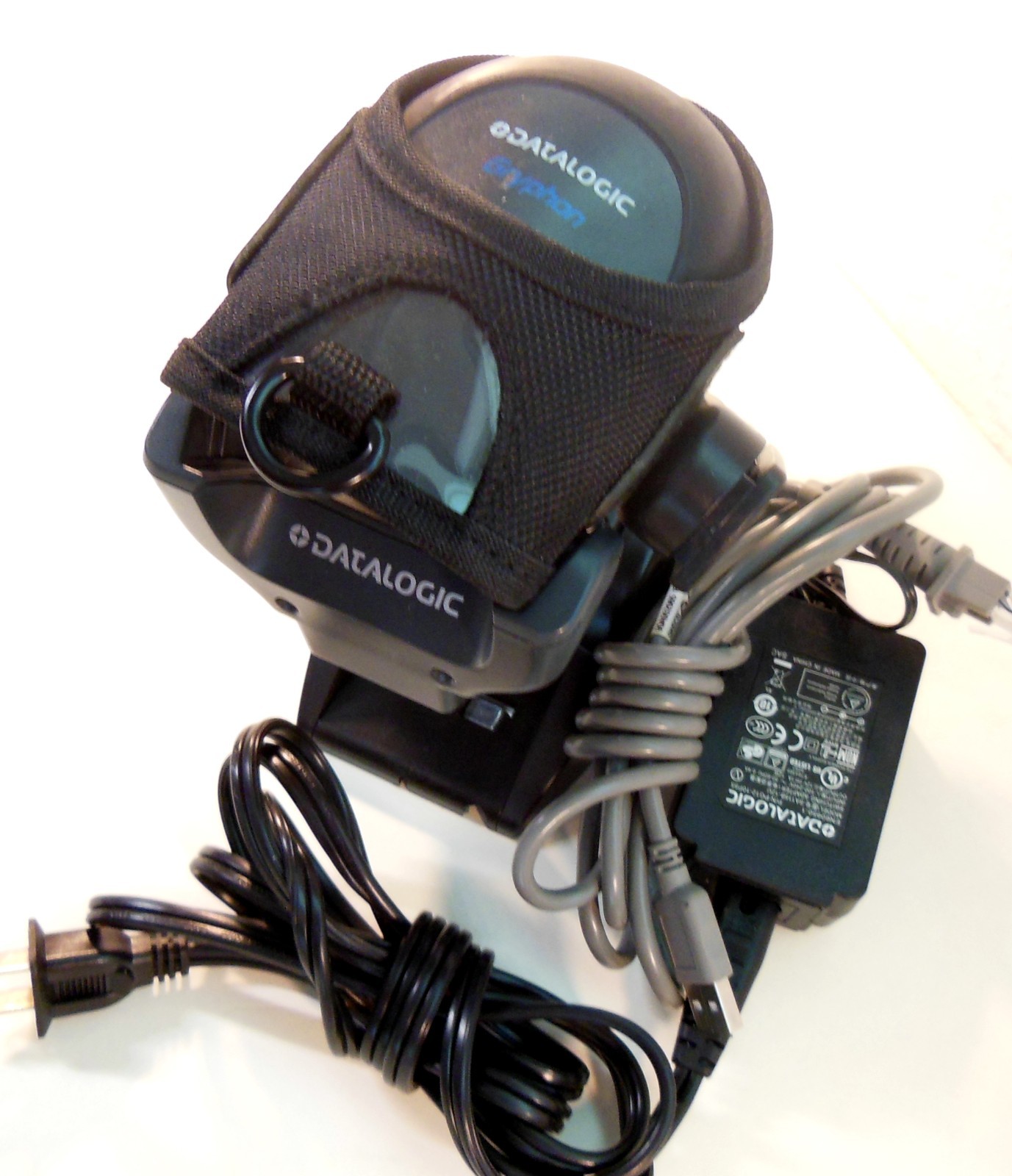 DATALOGIC Gryphon GBT4400 Barcode Scanner with Cradle, Charger, USB Cord, 1D, 2D