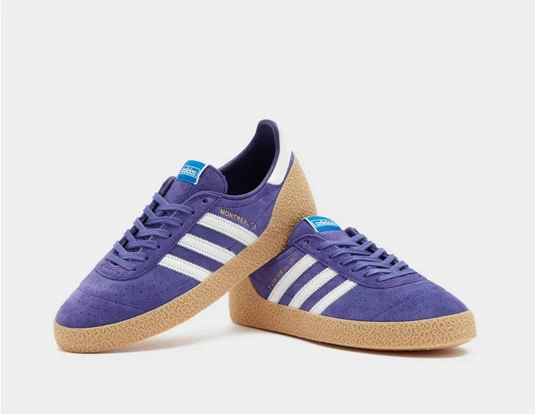 adidas Originals Montreal 76 in Purple and White All Sizes Limited Stock