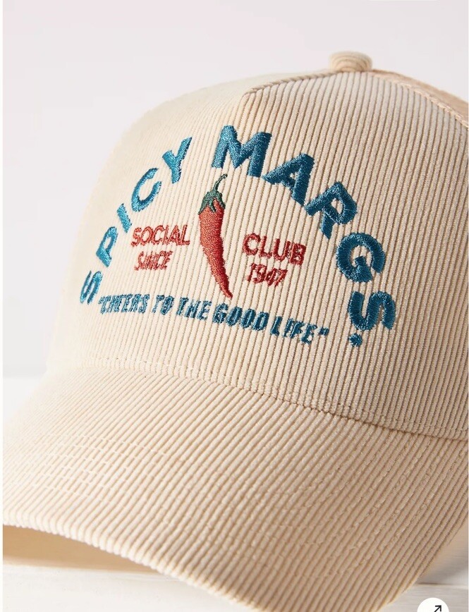 Anthropologie Spicy Margs Trucker Hat FREE US Shipping, New With Tags