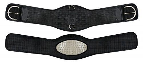 Showman Non-slip Waffle Neoprene Roper Style Girth with Gel Center