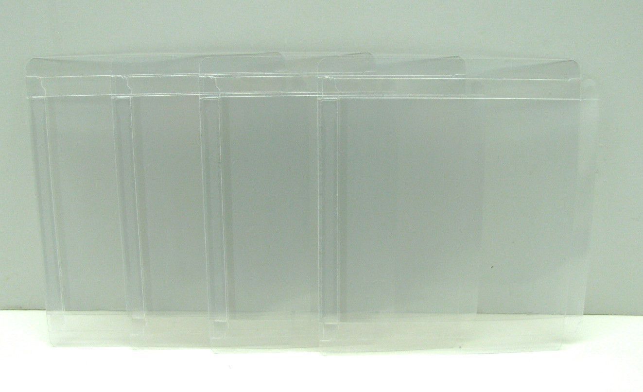 1x SEGA DREAMCAST IMPORT GAME CIB - CLEAR PROTECTIVE BOX PROTECTOR SLEEVE CASE