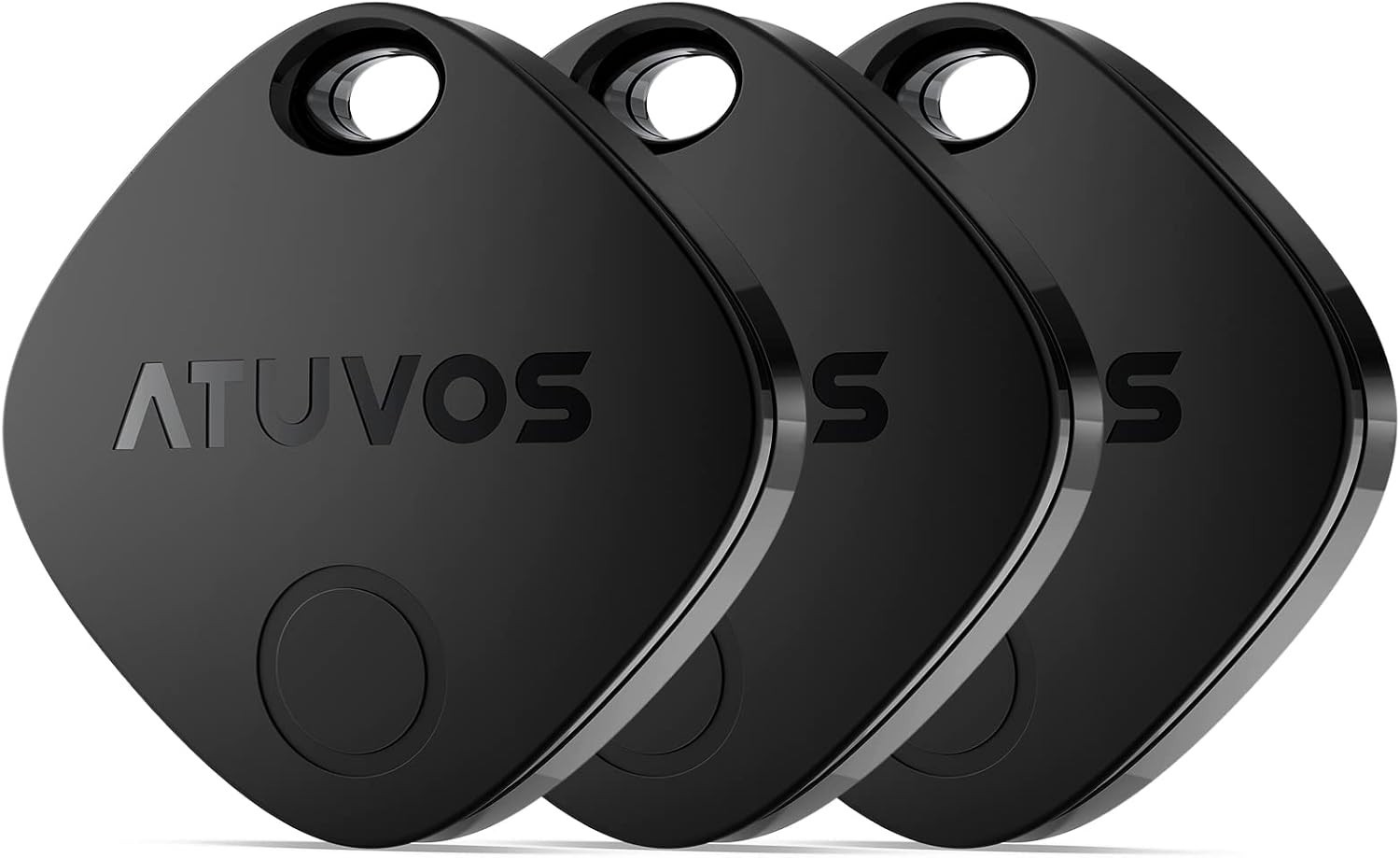 ATUVOS Air Tracker Tags-3 Pack, Bluetooth Luggage Tracker Works with Apple Fi...