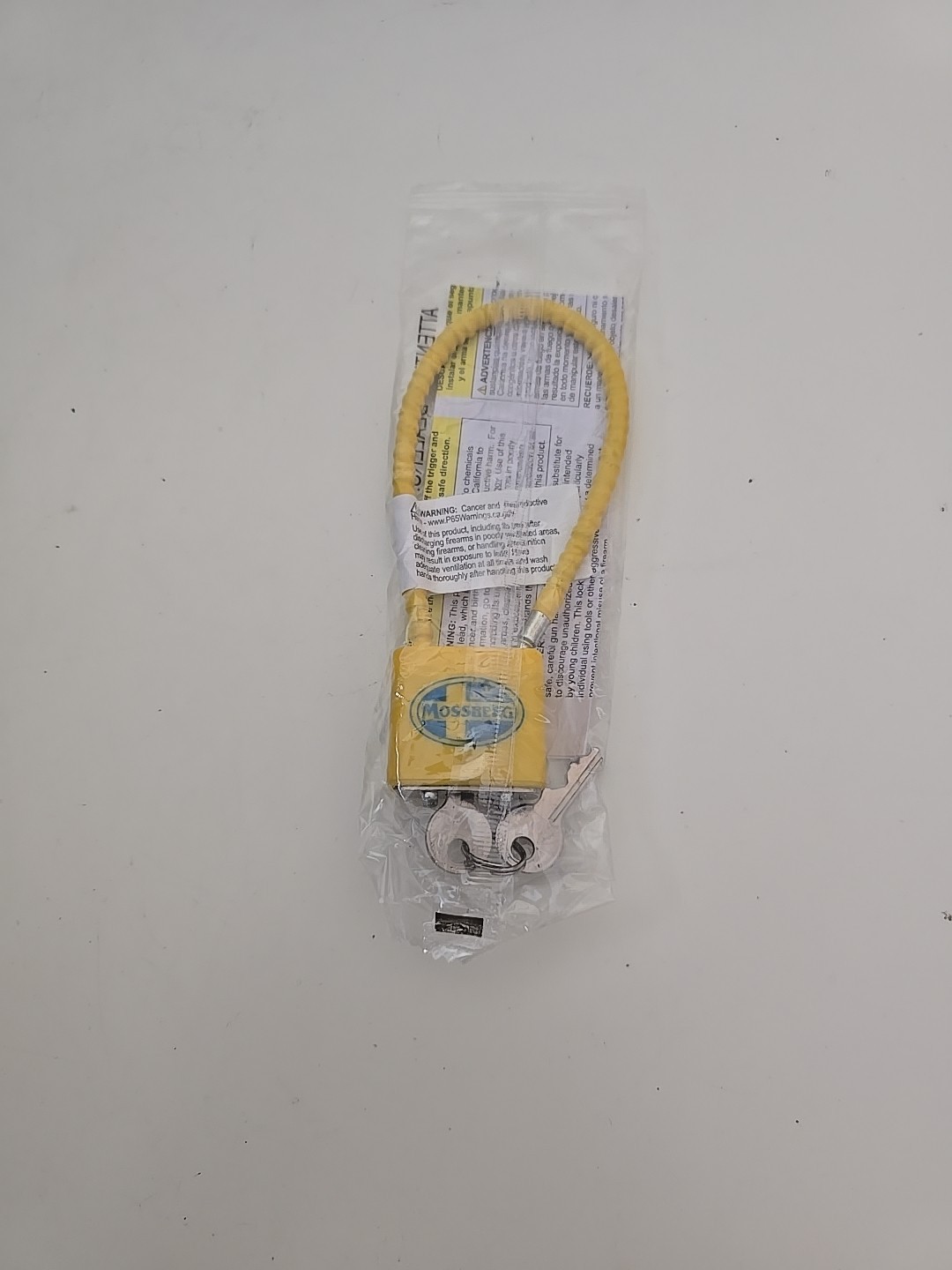Mossberg Original Factory Cable Safety Lock for Shotgun/Rifle w 2 Keys
