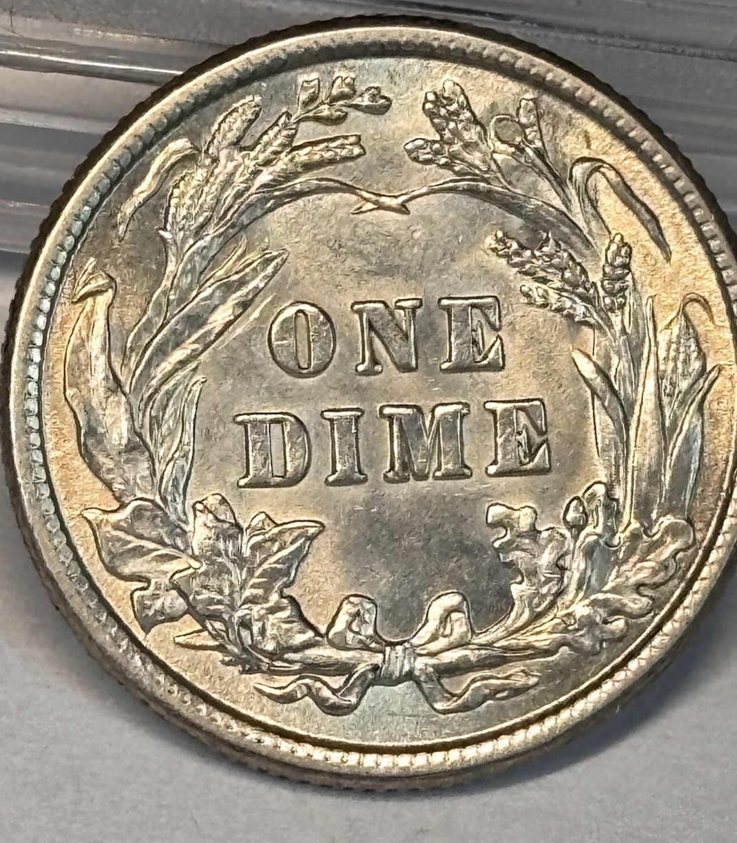 1913 10c Barber Dime . CHOICE BU + Nice Luster !!!