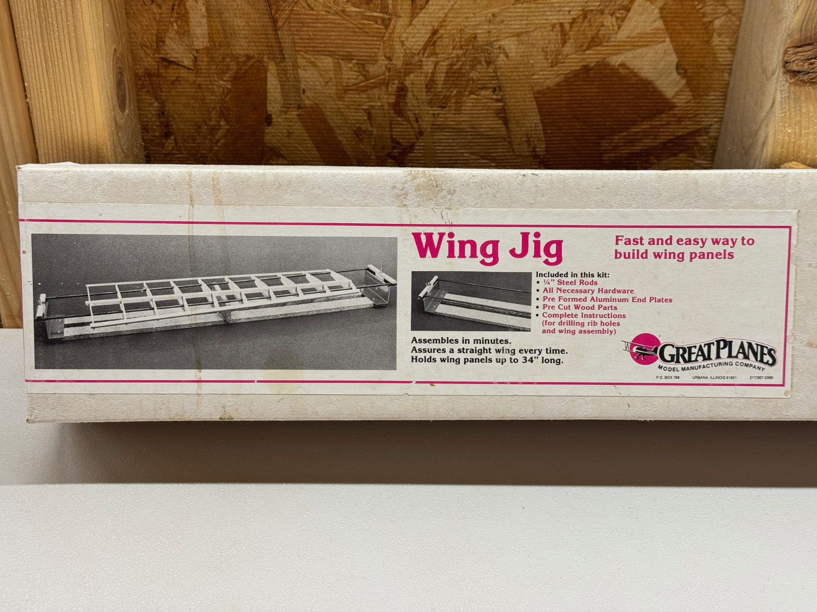 Great Planes Wing Jig