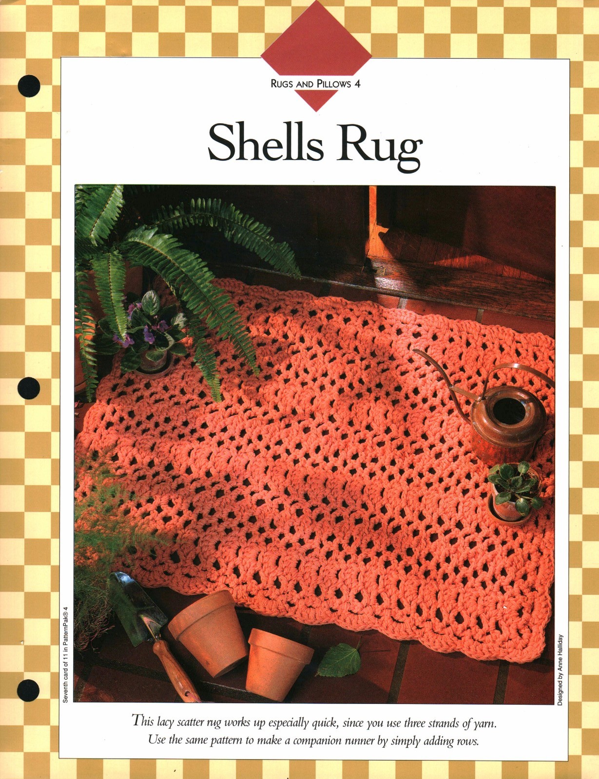 Shells Rug - Rugs & Pillows 4 | Vanna Crochet Faves 85040-G