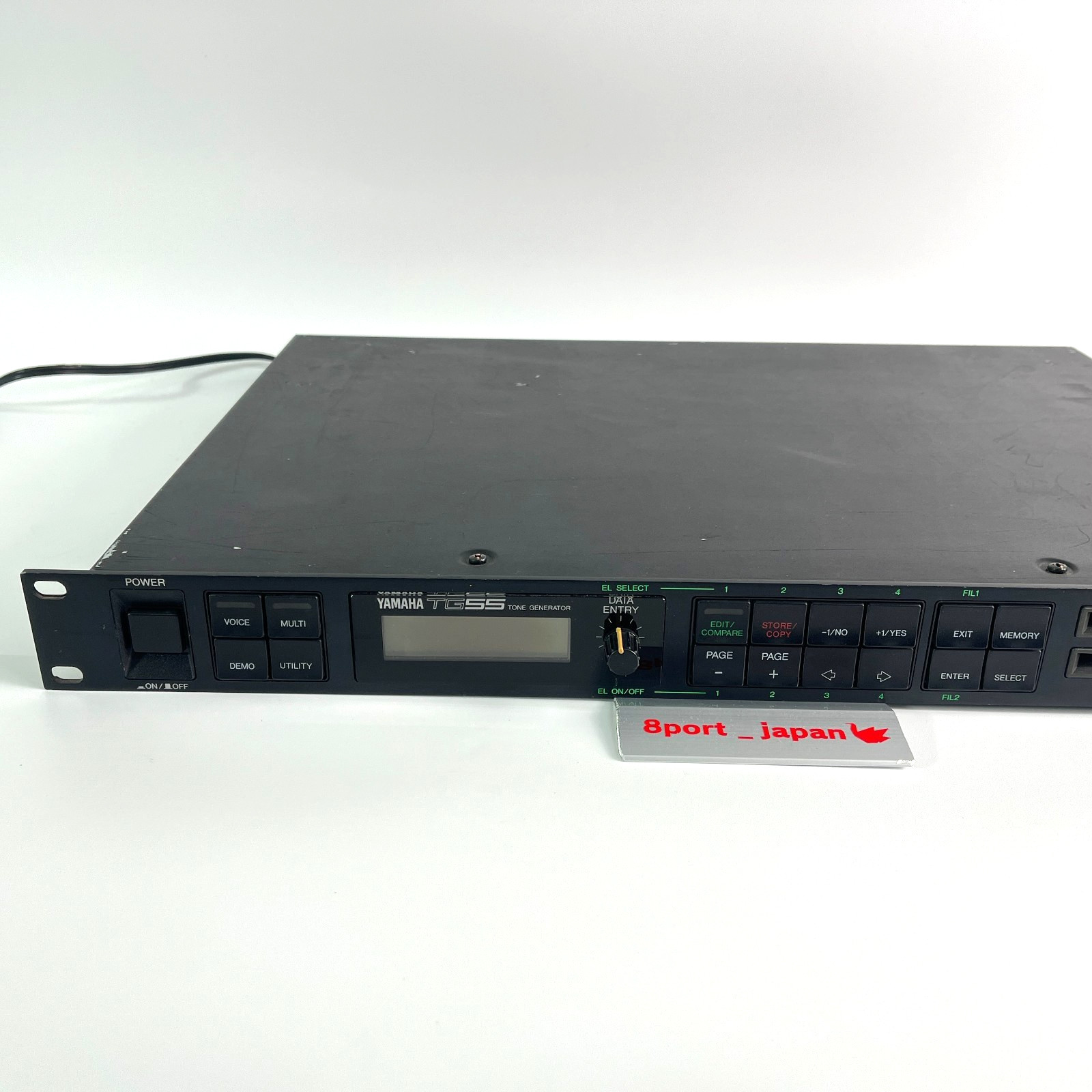 YAMAHA TG55 Tone Generator Rack Mount Synthesizer - Tested & Working - Pre-Owned