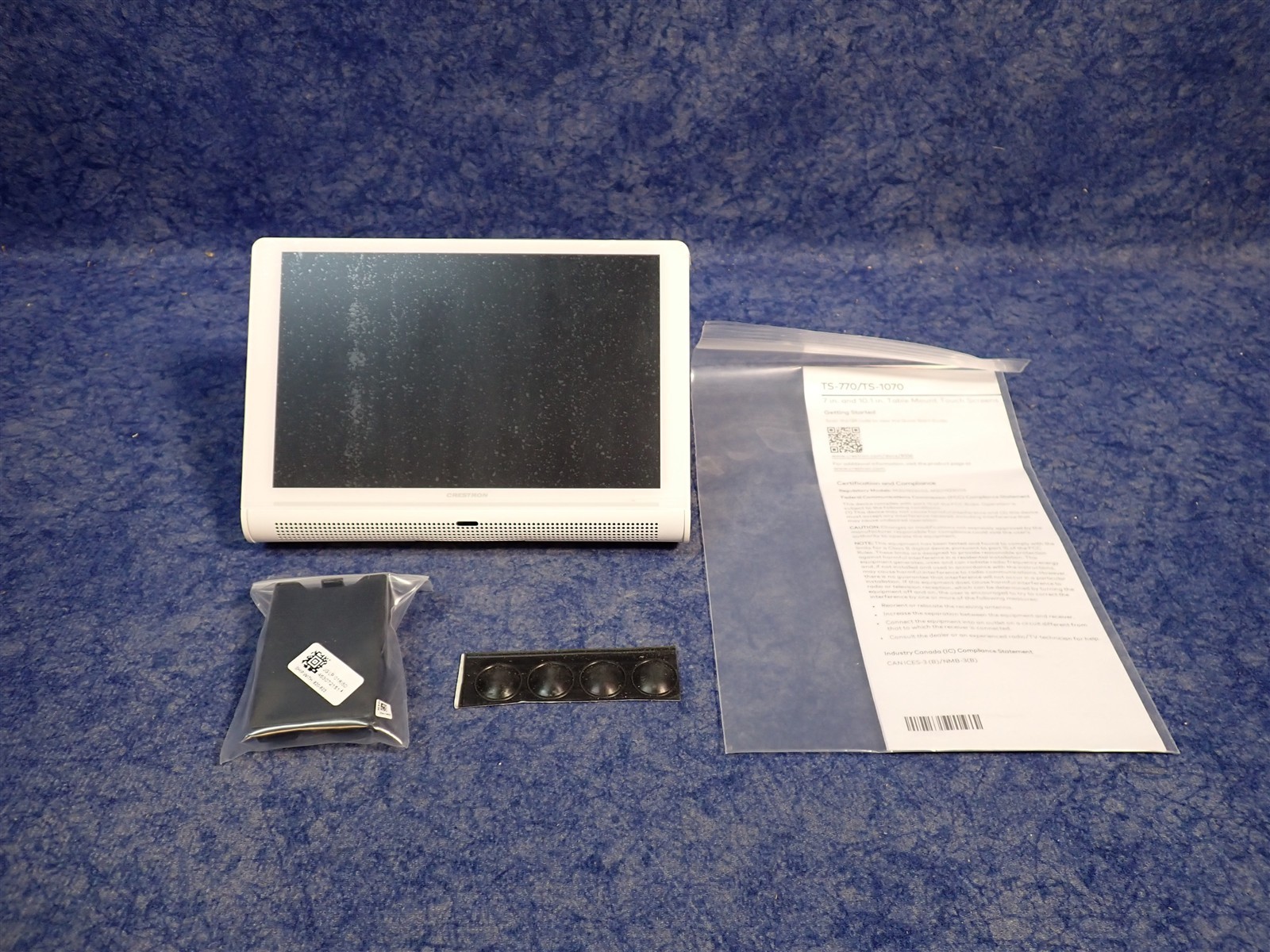 Crestron TS-770-W-S 7 in. Tabletop Touch Screen, White Smooth (E2)