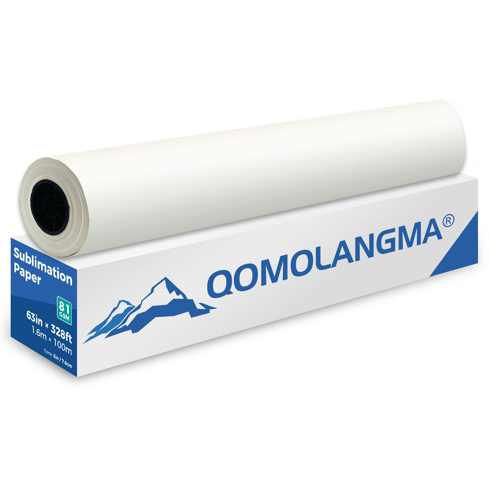 15 Rolls 81gsm 63" x 328´ Dye Sublimation Paper Roll for Heat Transfer Printing