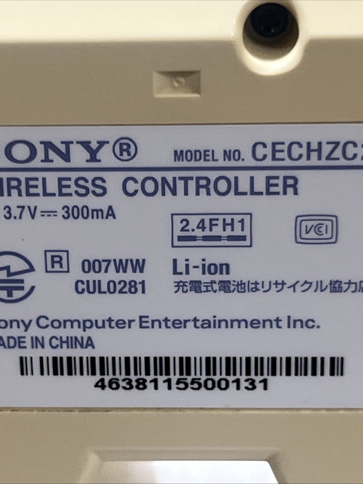 Sony PS3 Dualshock 3 Controller OEM Tested Working Yellowed Shell
