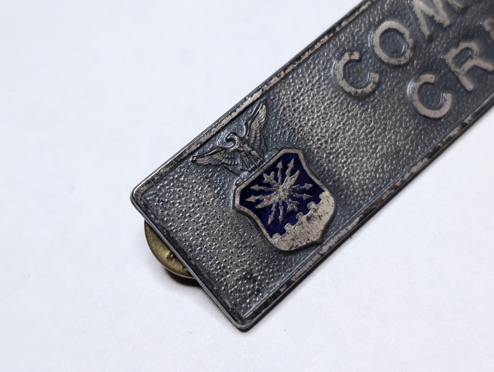USAF US Air Force Combat Crew Badge Pin NS Meyer Sterling Silver 23.25 Grams 3"